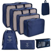 8-Piece Waterproof Organizer Bag Kit