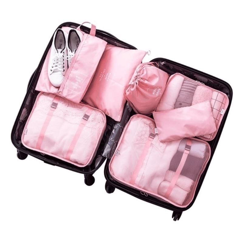 8-Piece Waterproof Organizer Bag Kit