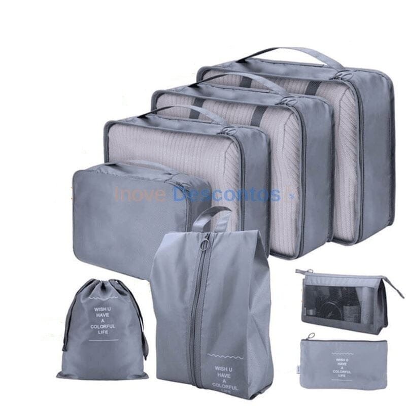 8-Piece Waterproof Organizer Bag Kit