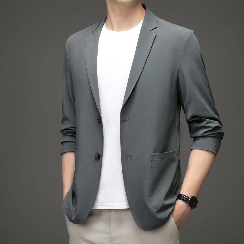 Alexandre™ Casual Blazer in Ice Silk