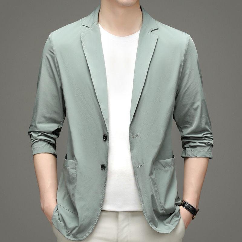 Alexandre™ Casual Blazer in Ice Silk