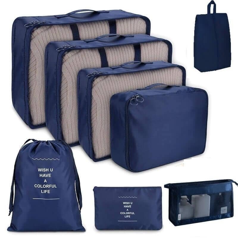 8-Piece Waterproof Organizer Bag Kit