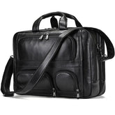 17-Inch Leather Executive Briefcase