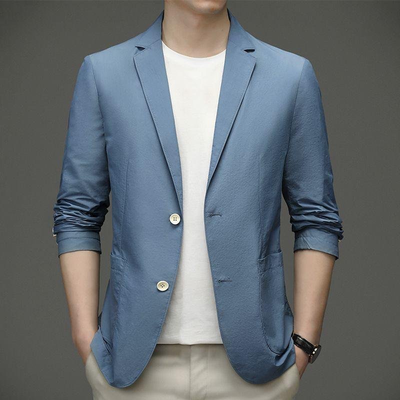 Alexandre™ Casual Blazer in Ice Silk